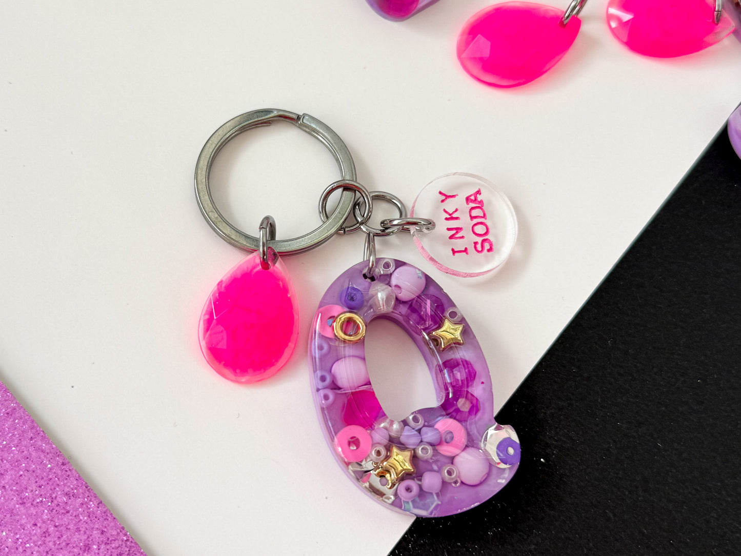 Letter “Q” Keychain