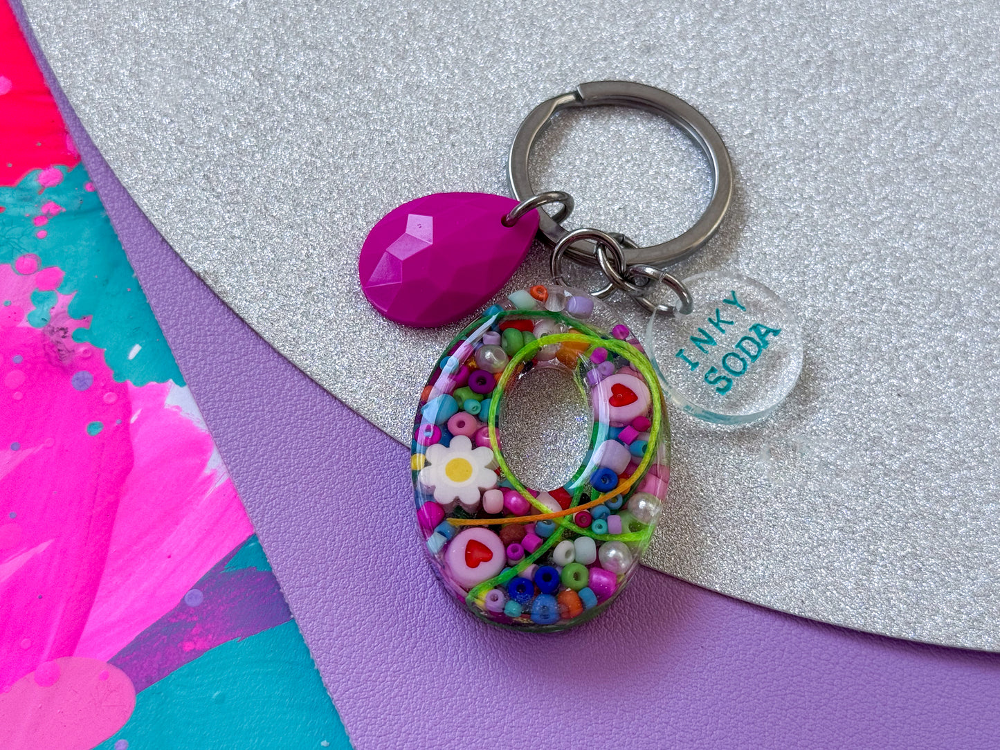 Letter “O” Keychain