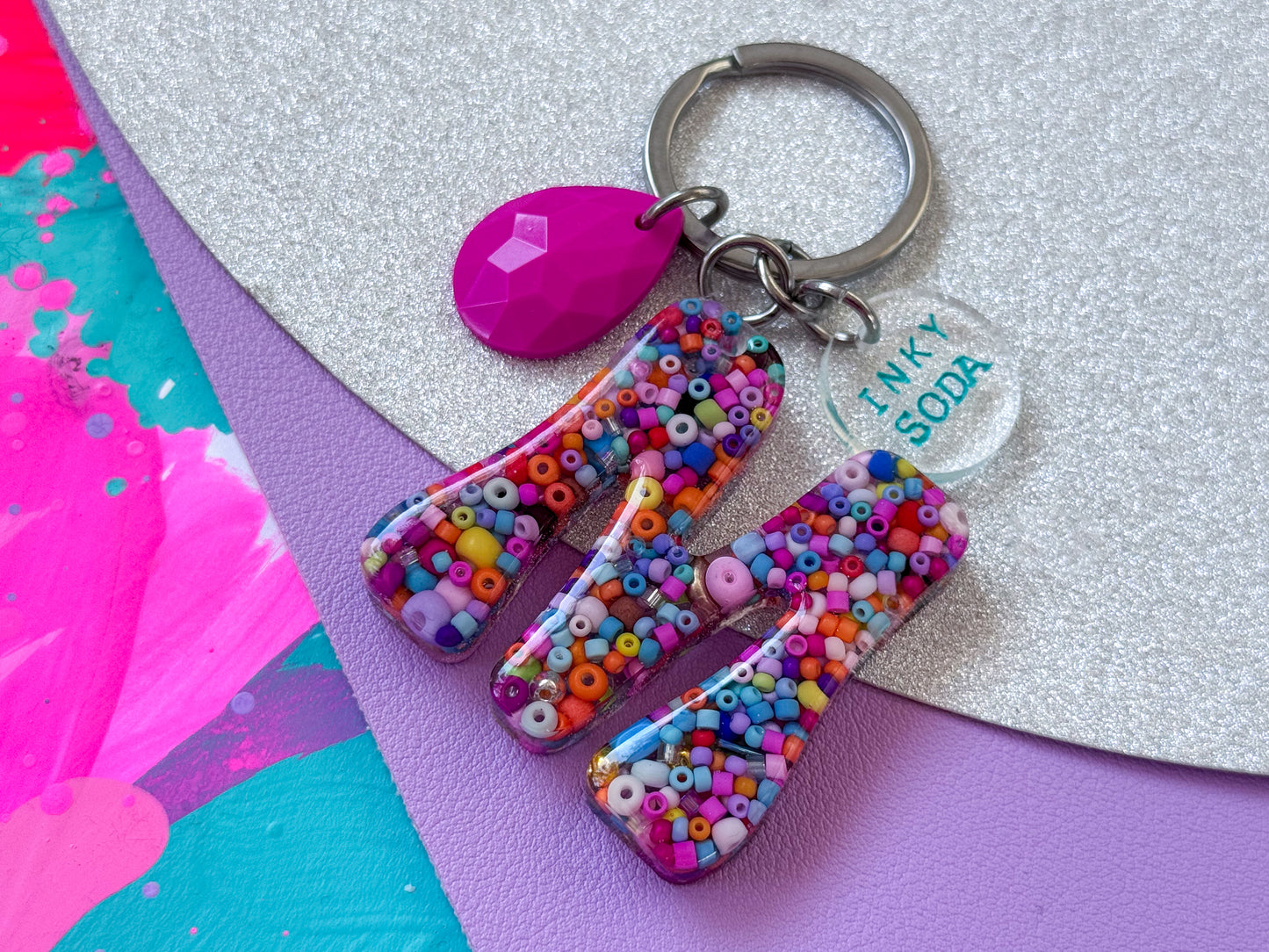 Letter “M” Keychain