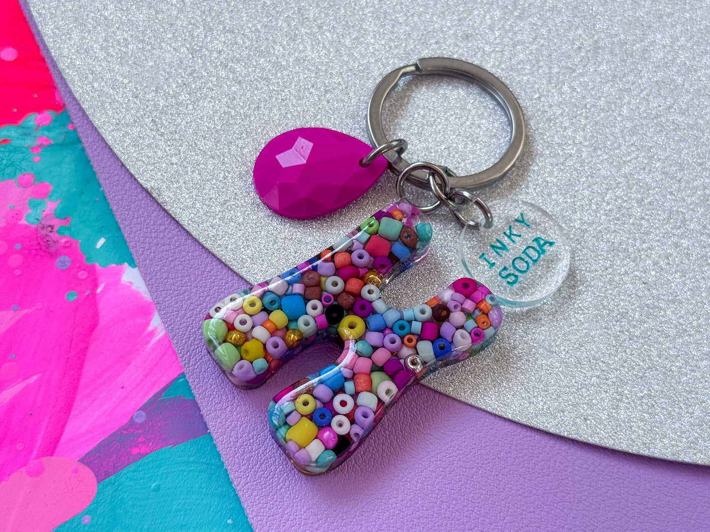 Letter “H” Keychain