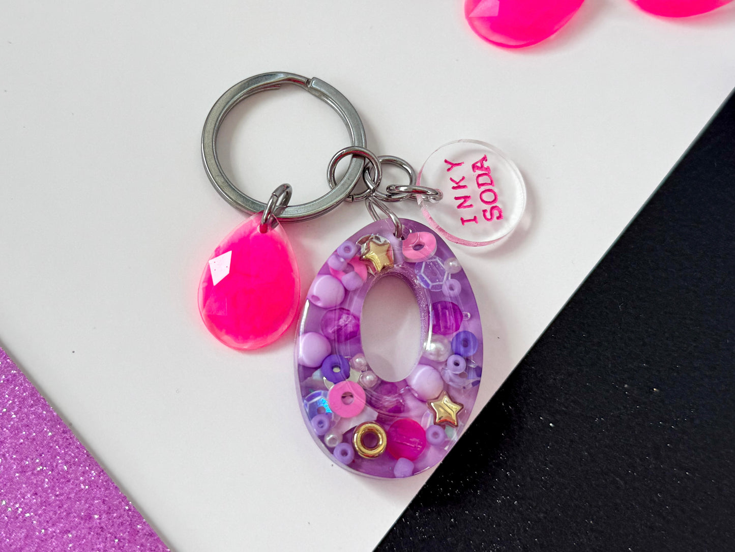 Letter “O” Keychain