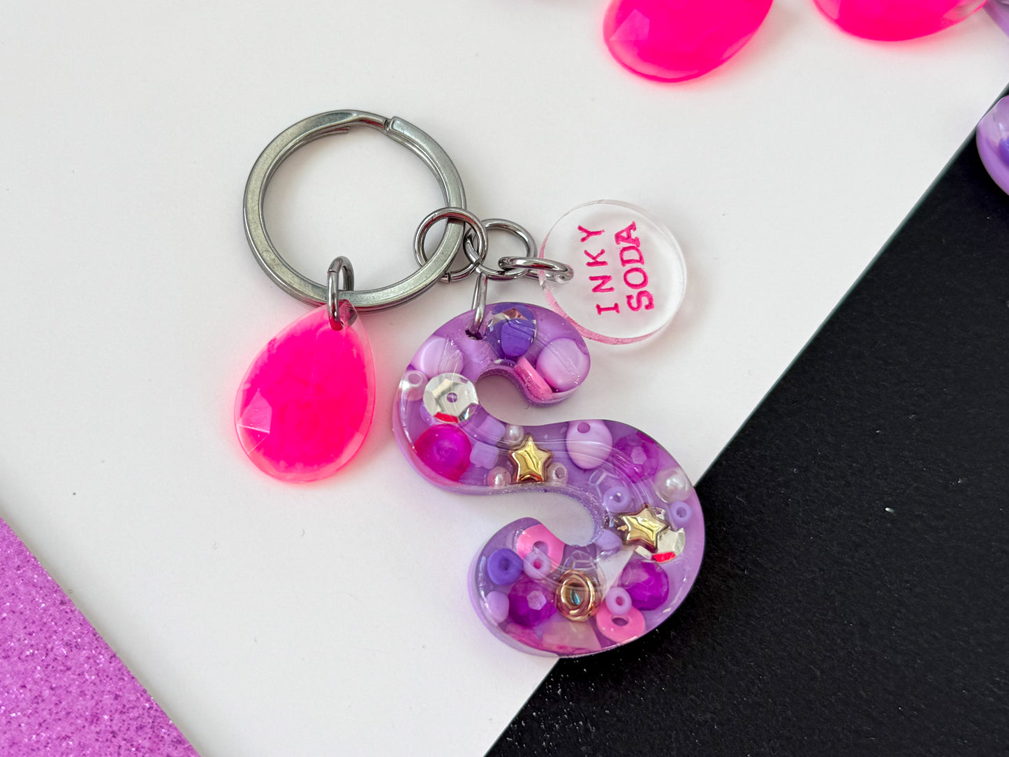 Letter “S” Keychain