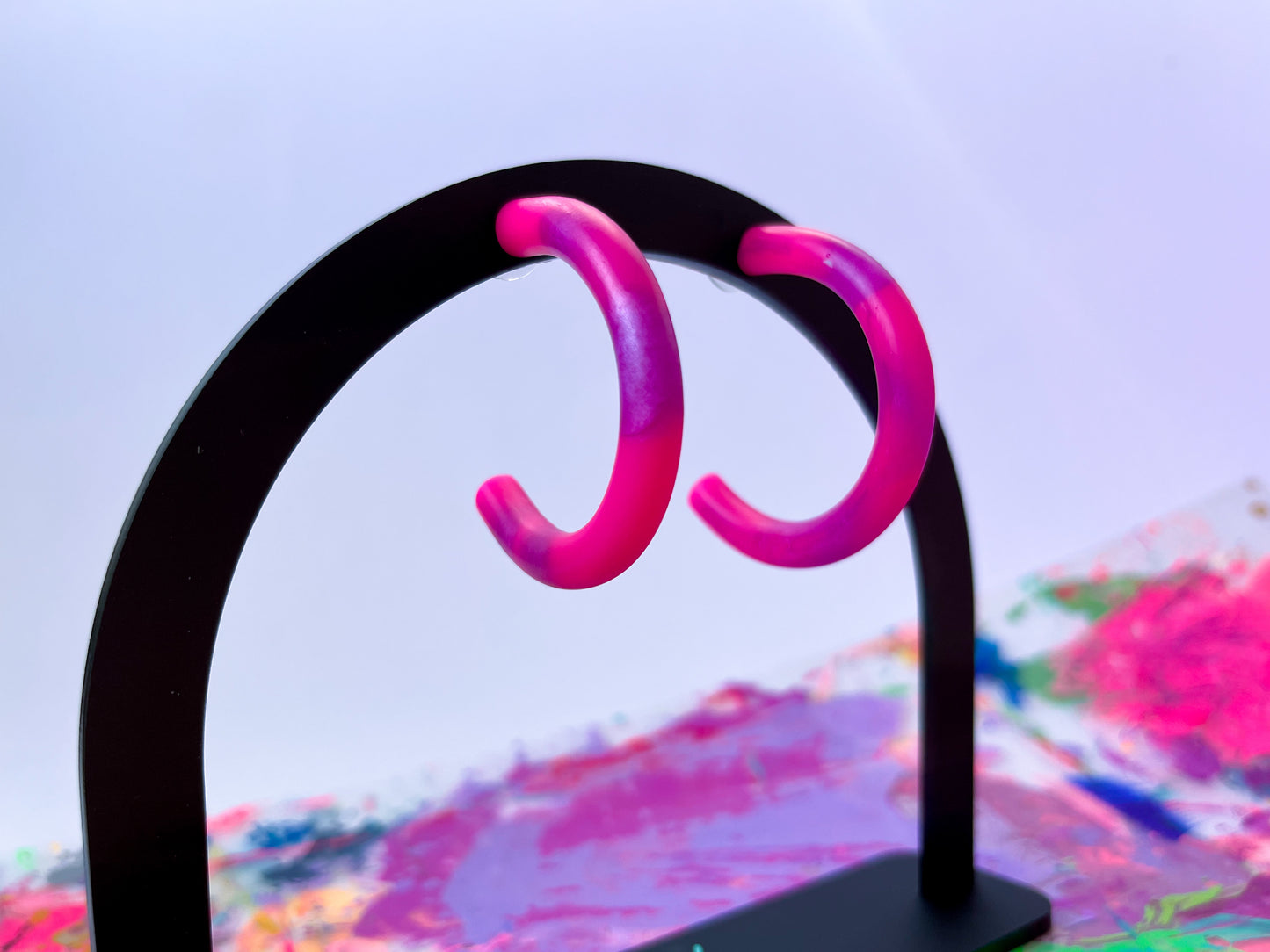 Light Fuchsia Berry - Inky hoops
