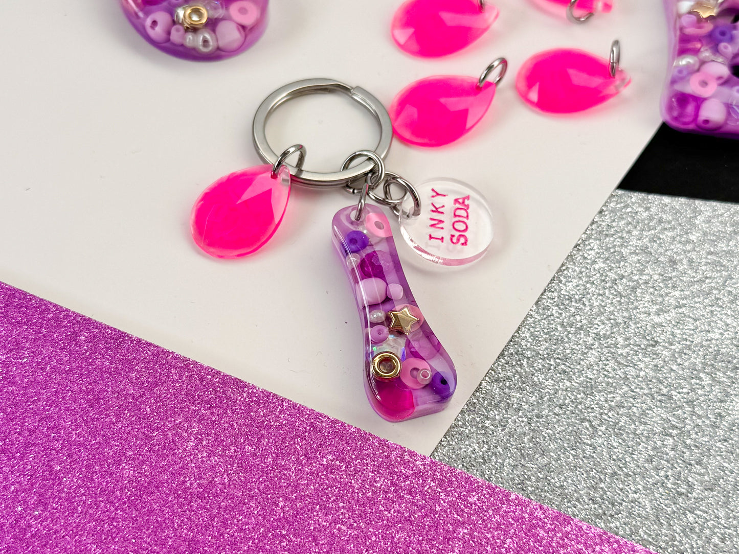 Letter “I” Keychain