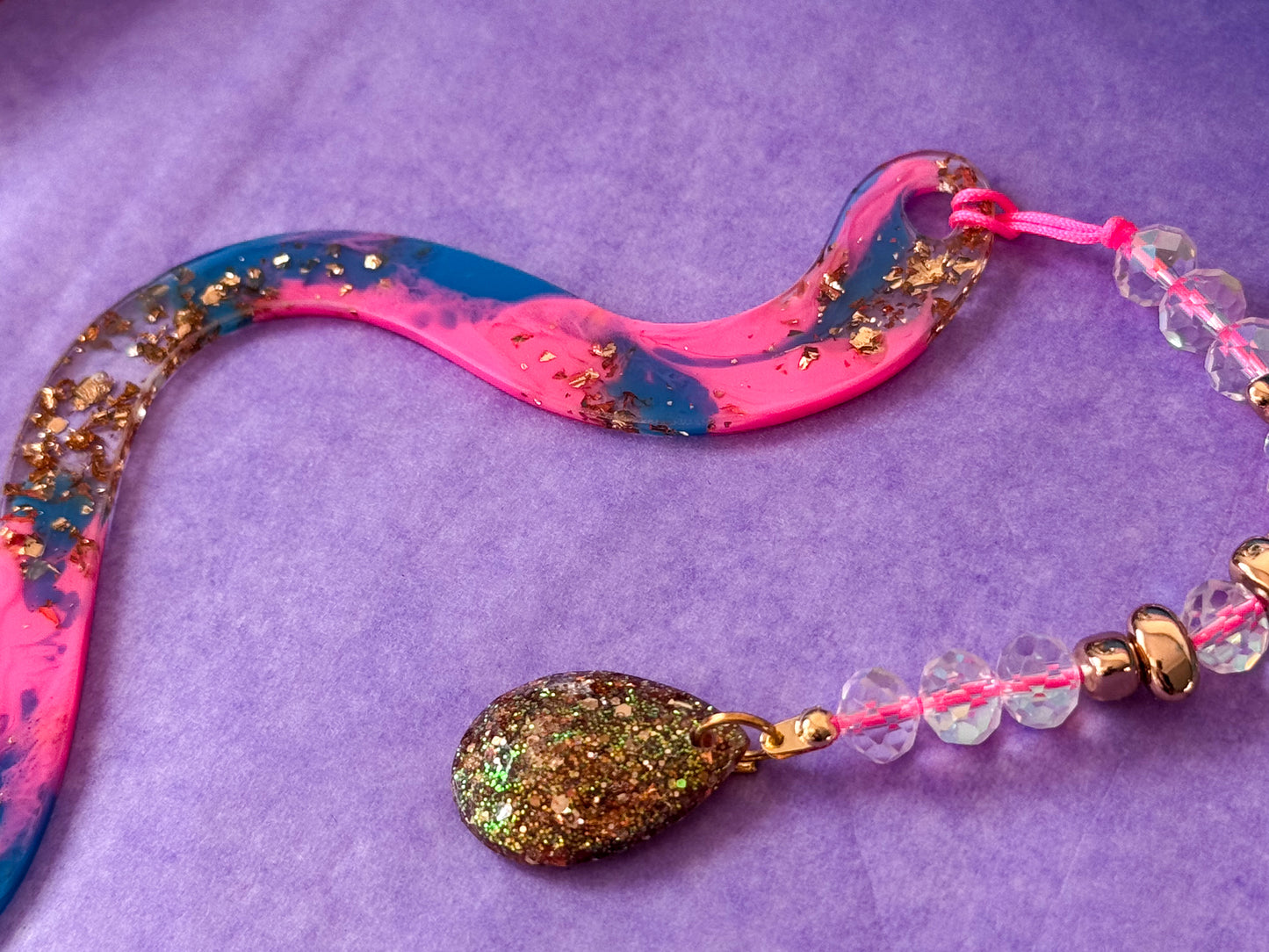 Wispy Bookmark - Cosmic Candy