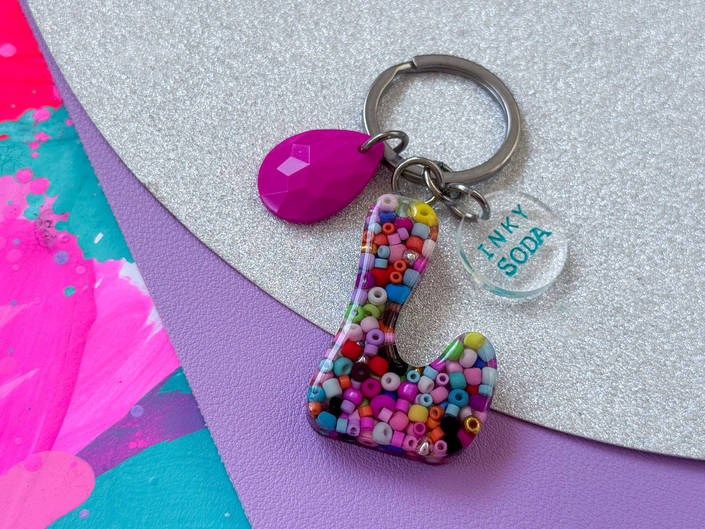 Letter “L” Keychain