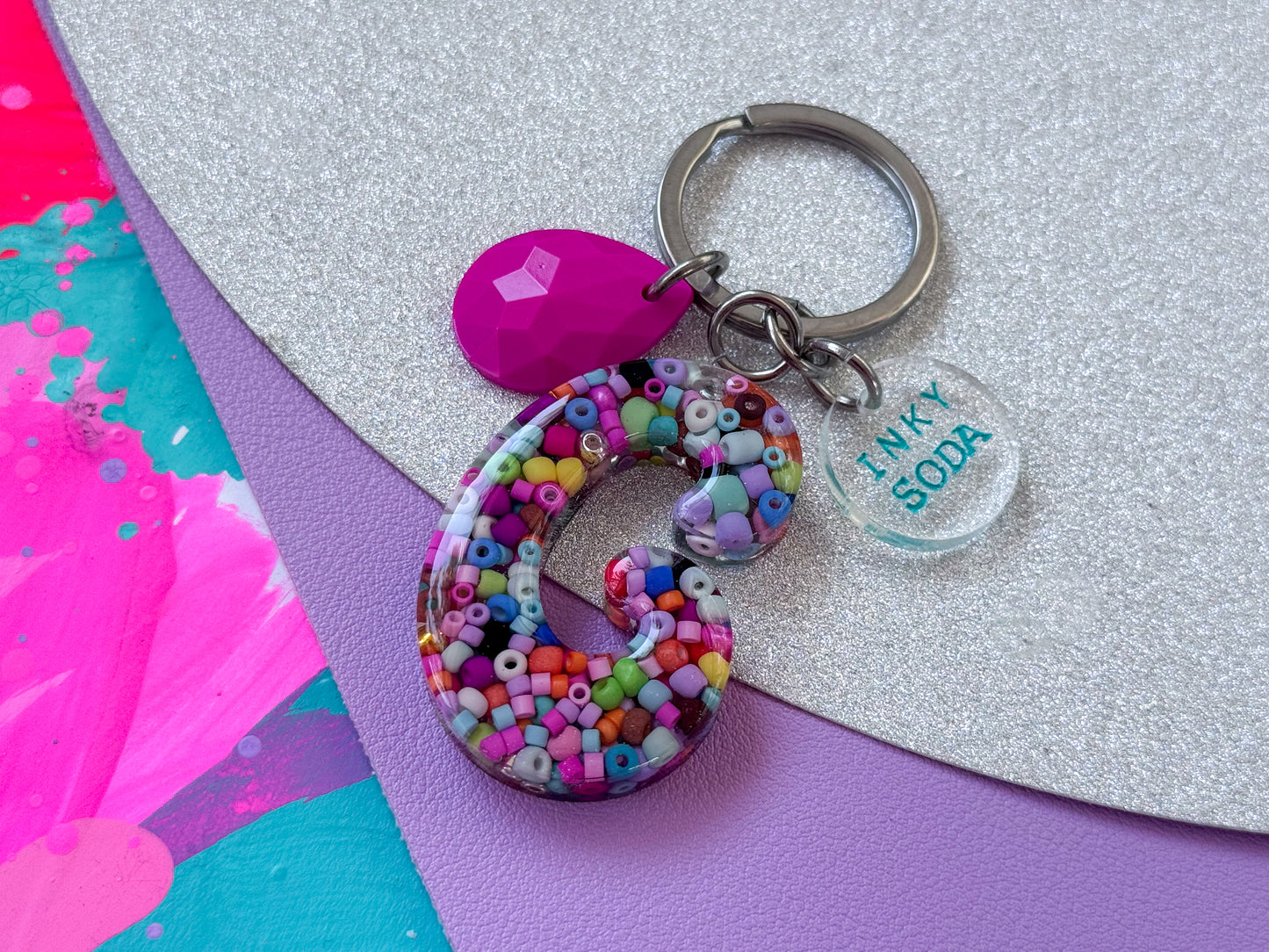 Letter “G” Keychain