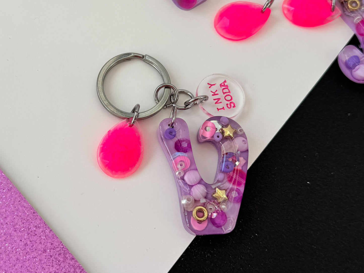 Letter “V” Keychain