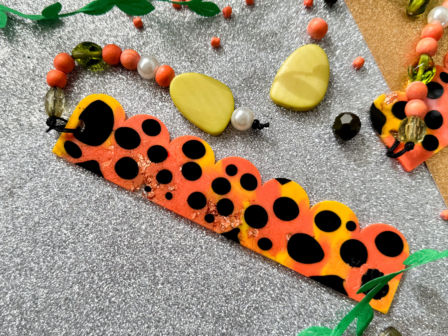 Petal Edge Bookmark - Cheetah