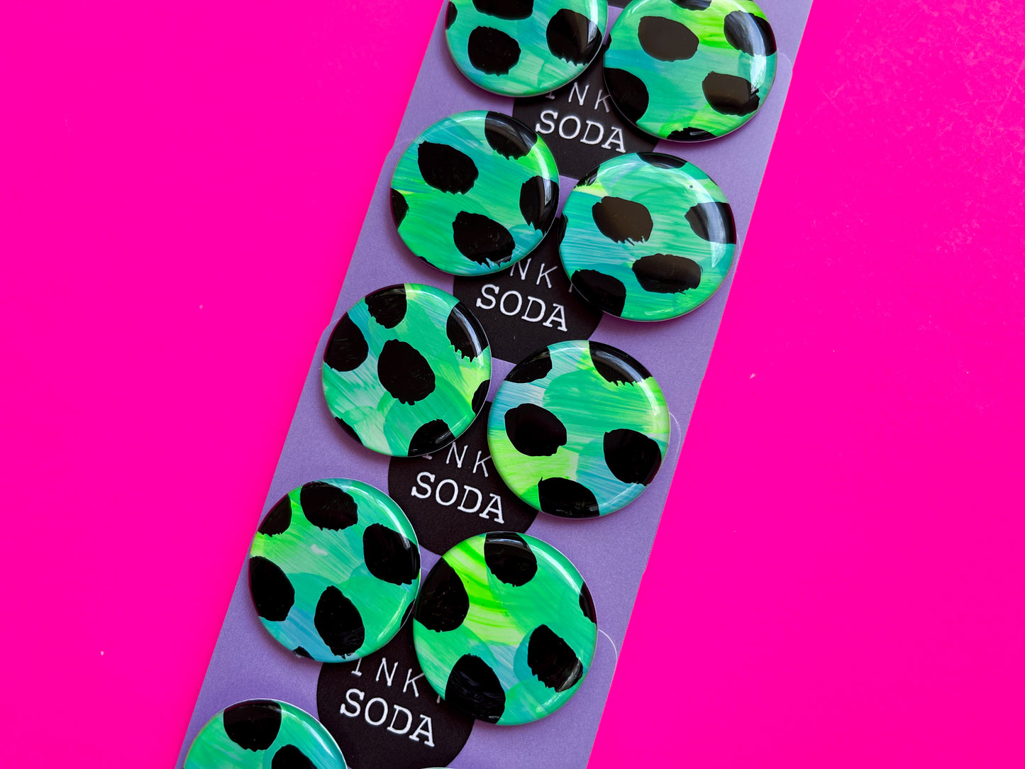 Celeste Cheetah - Mongo Studs