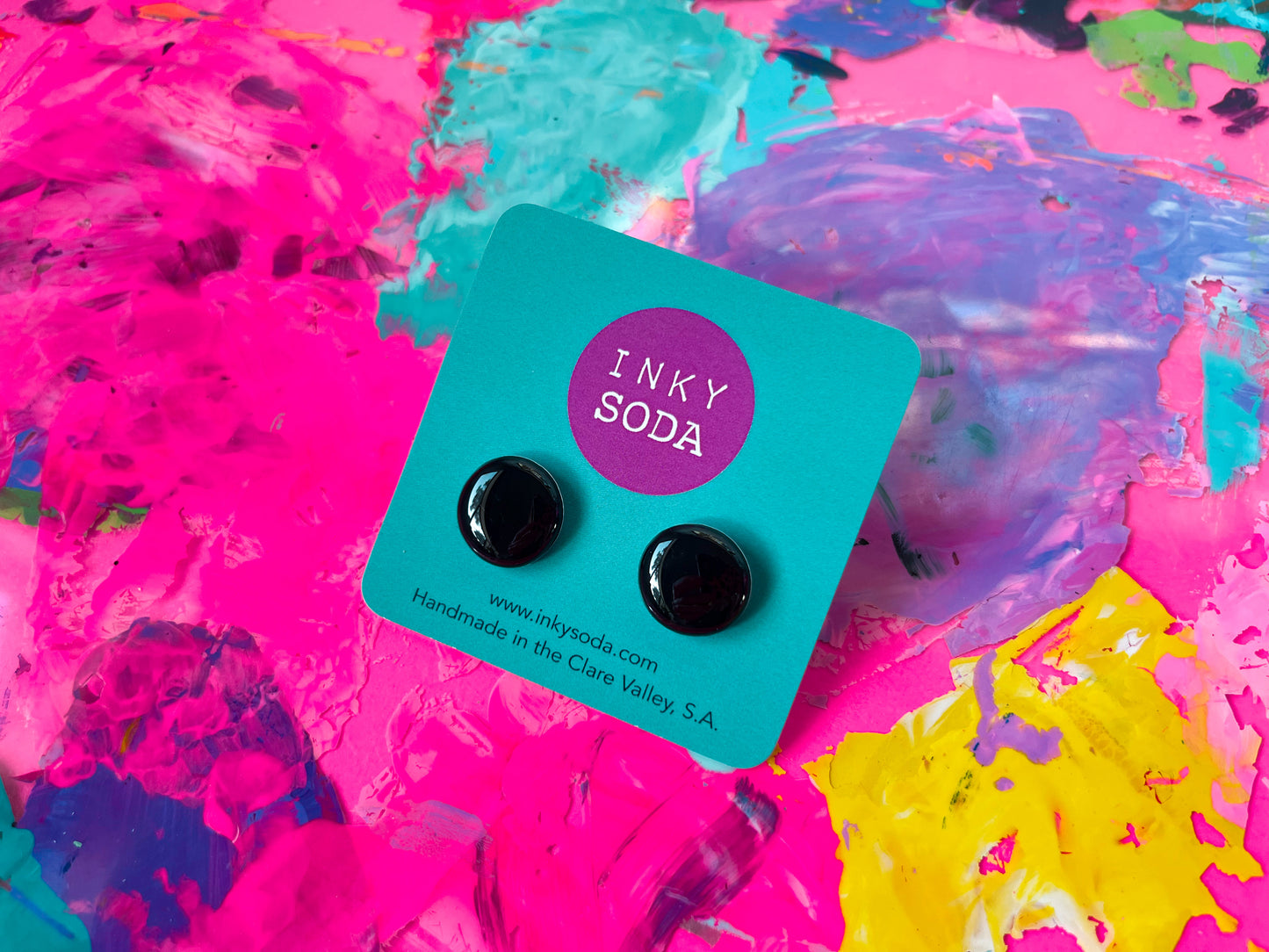 Midnight - mini Studs