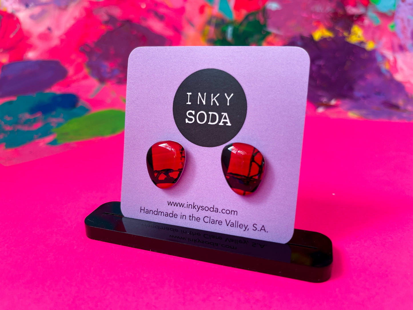 Red - mini Ester Studs