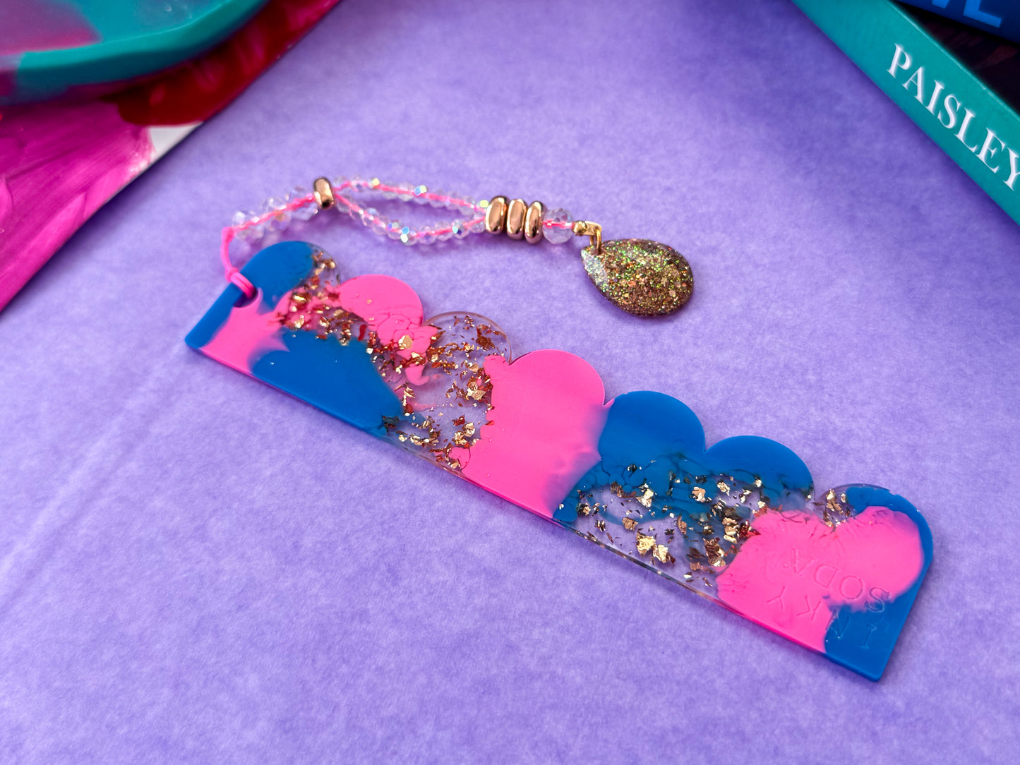 Petal Edge Bookmark - Cosmic Candy