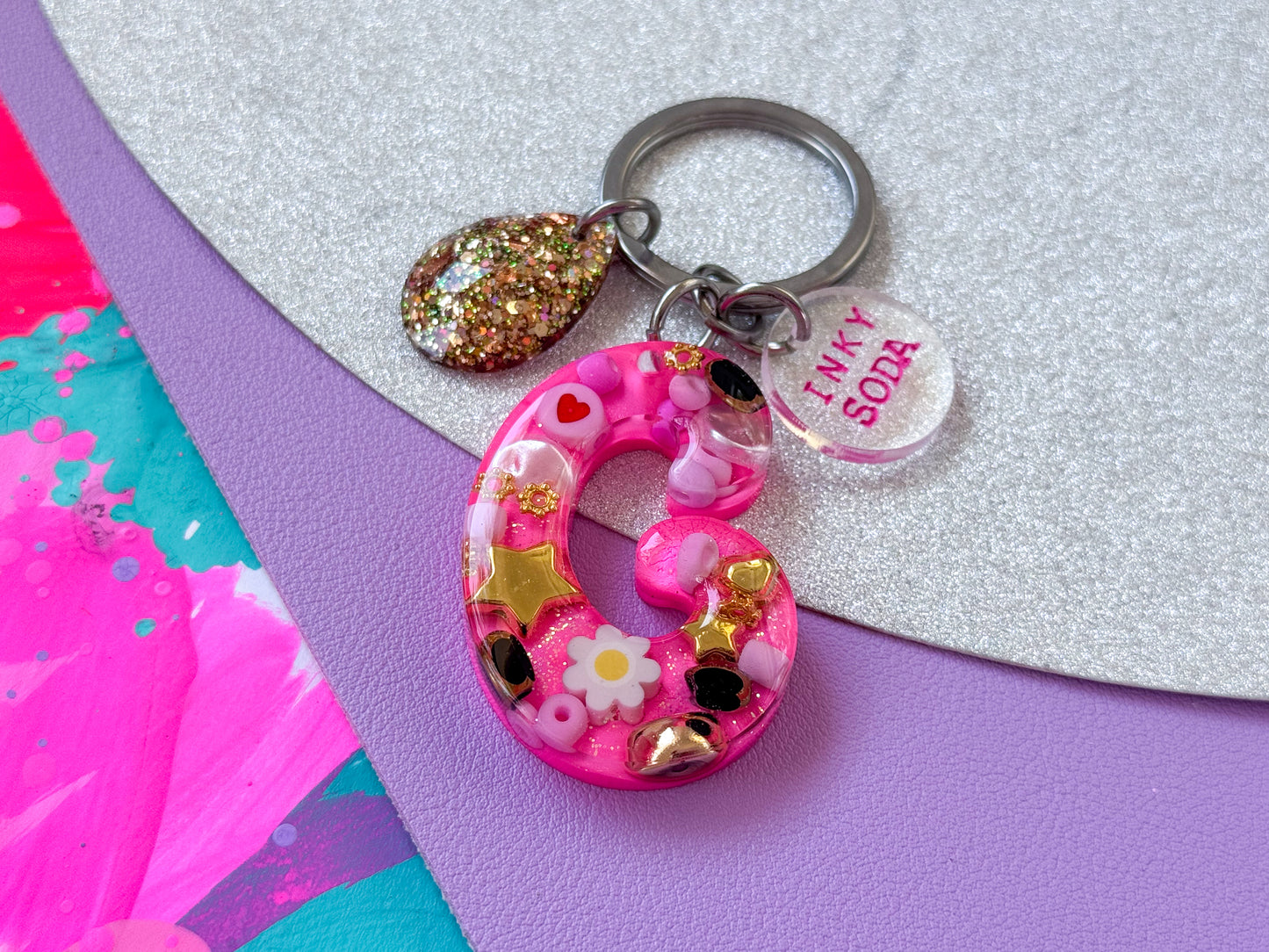 Letter “G” Keychain