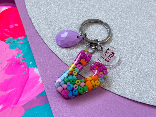 Letter “V” Keychain