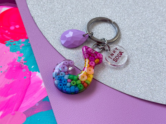 Letter “J” Keychain