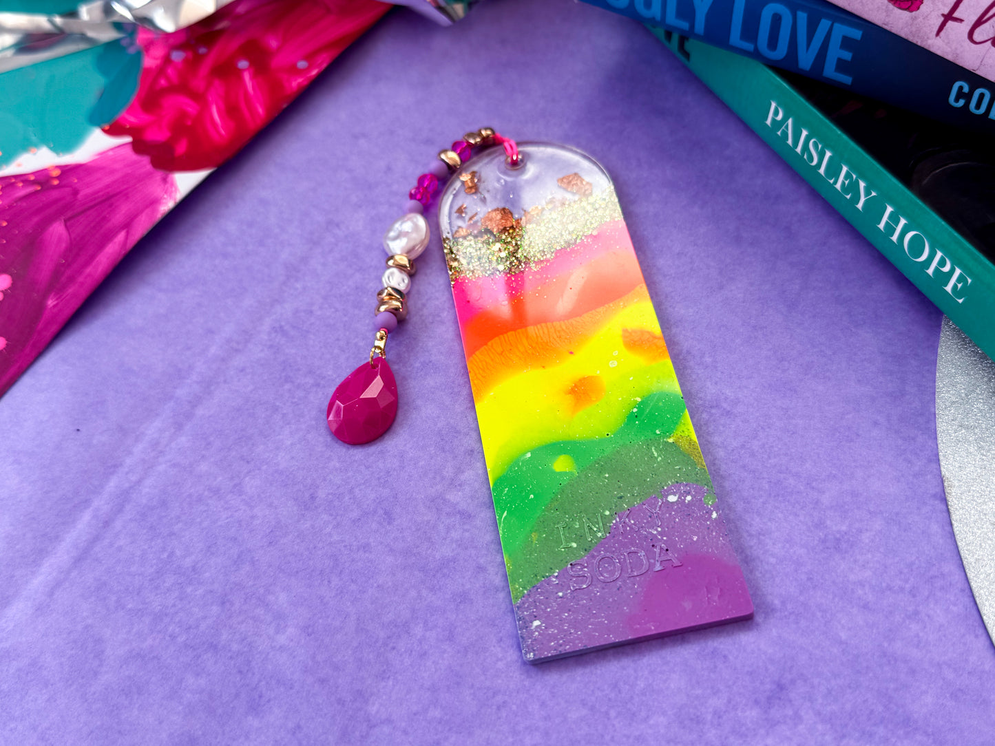 Arch Bookmark - Rainbow Melt