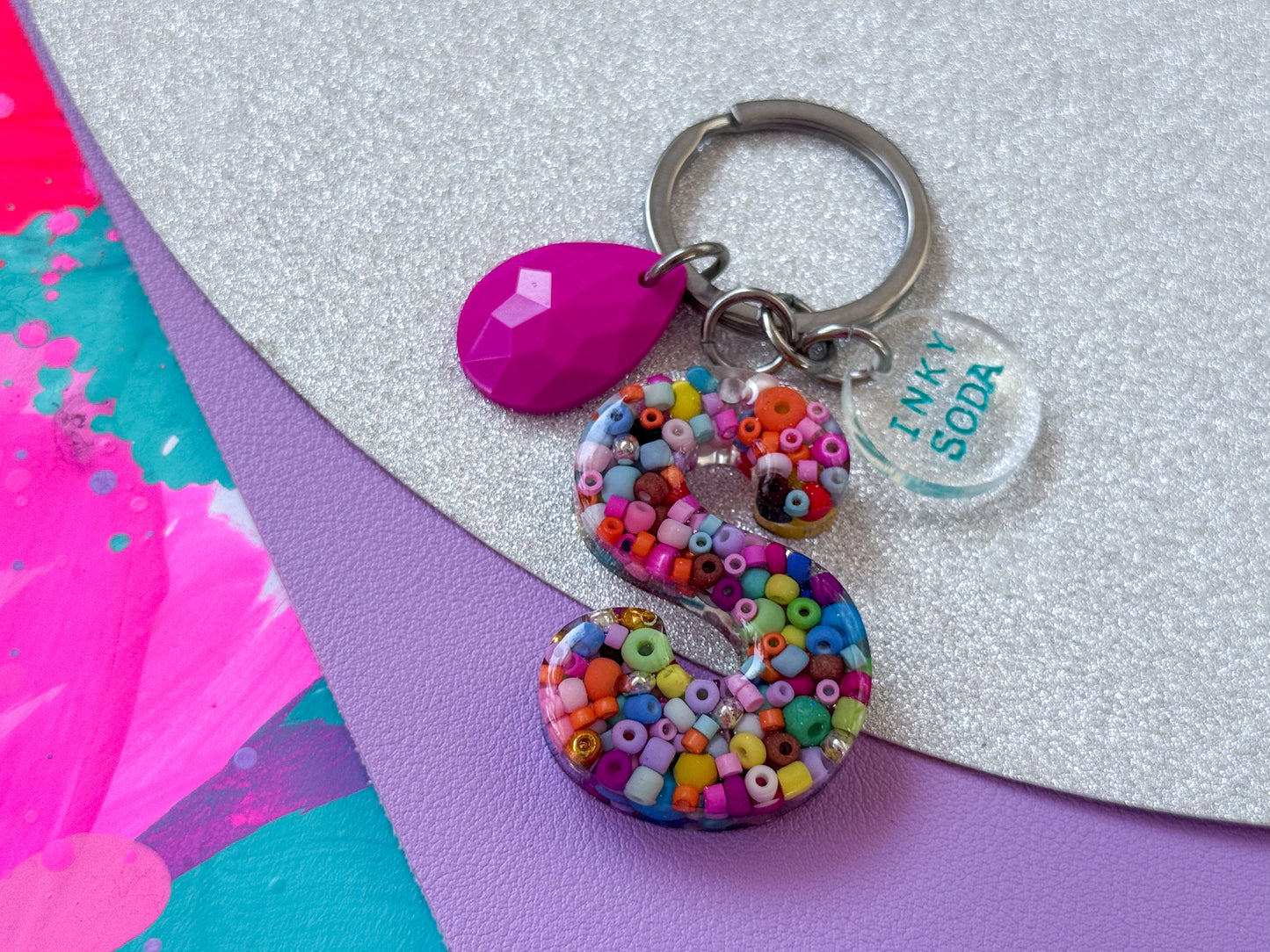 Letter “S” Keychain