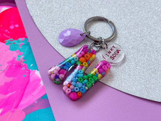 Letter “N” Keychain