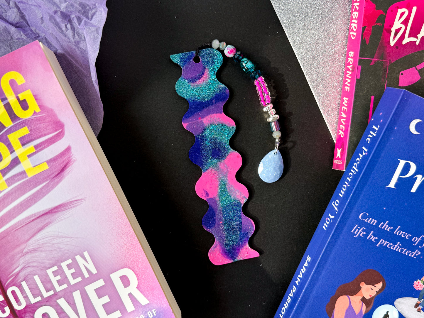 Ripple Bookmark - Indigo Haze