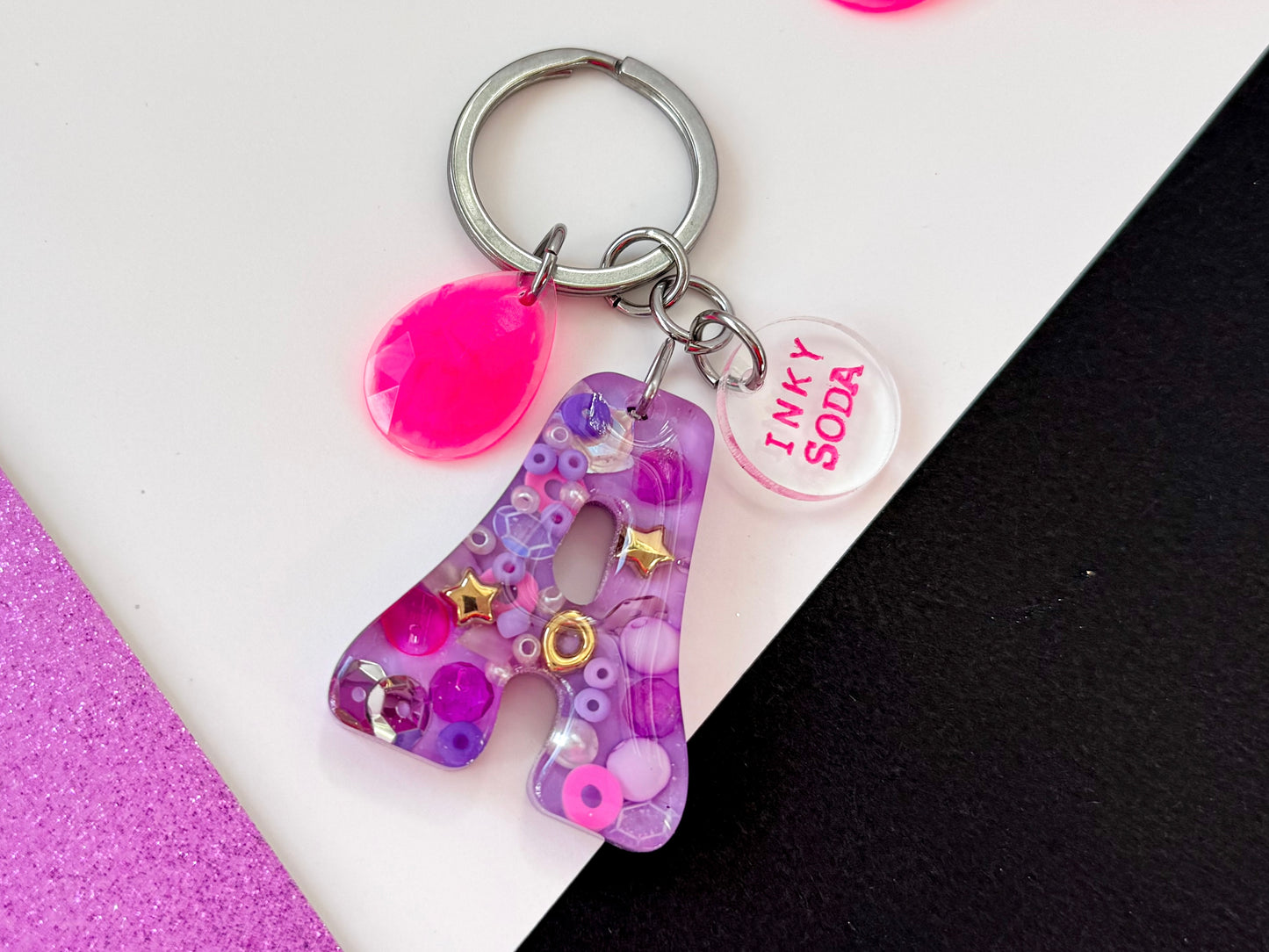 Letter “A” Keychain