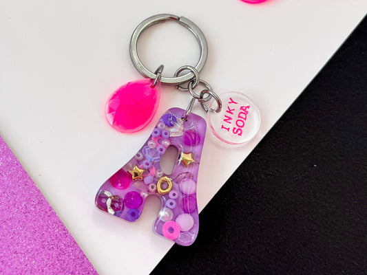 Letter “A” Keychain