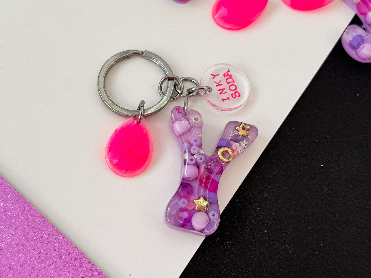 Letter “Y” Keychain
