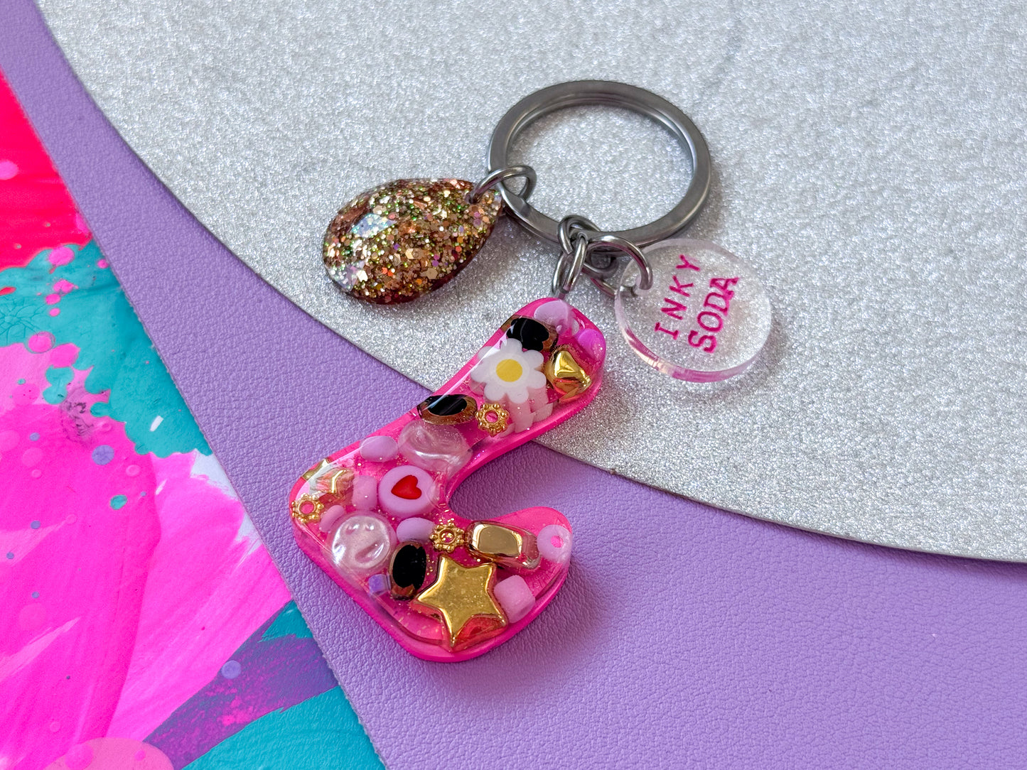 Letter “L” Keychain