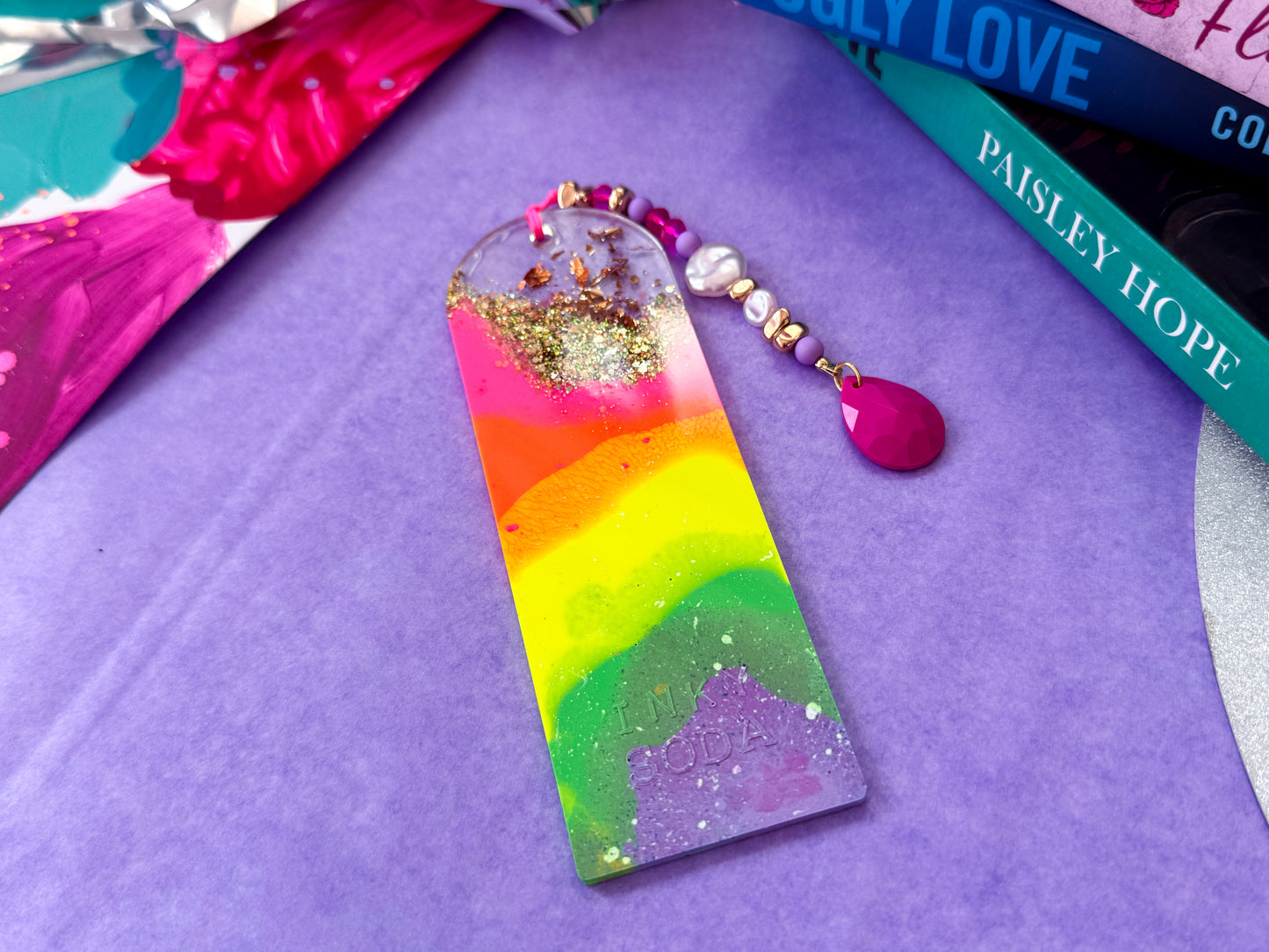 Arch Bookmark - Rainbow Melt