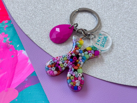 Letter “X” Keychain