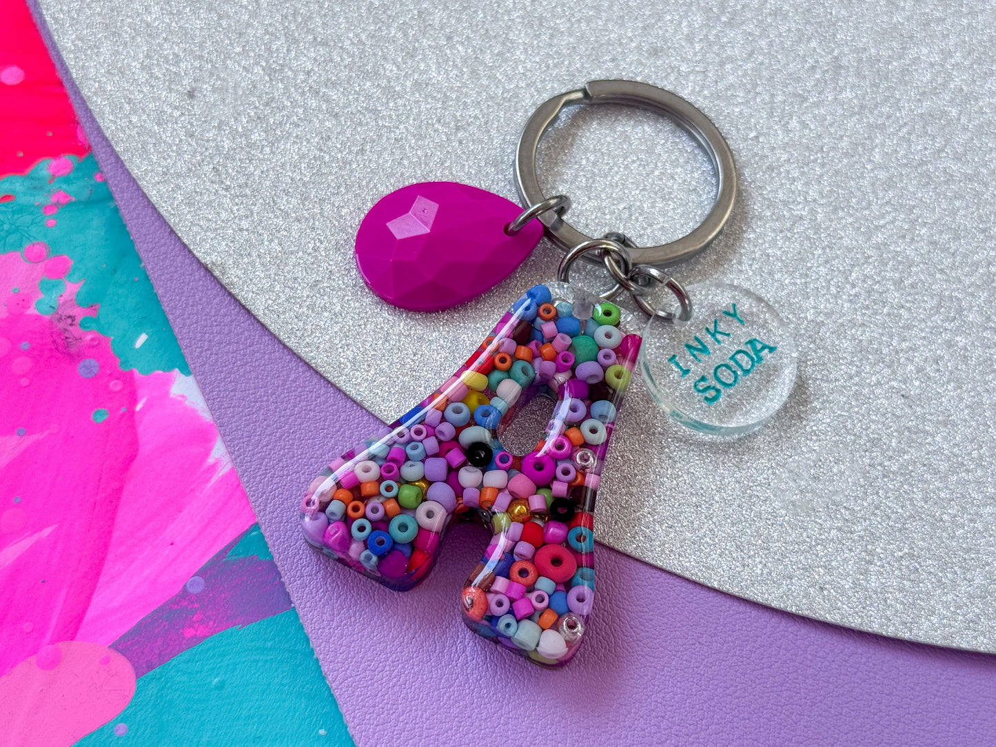 Letter “A” Keychain