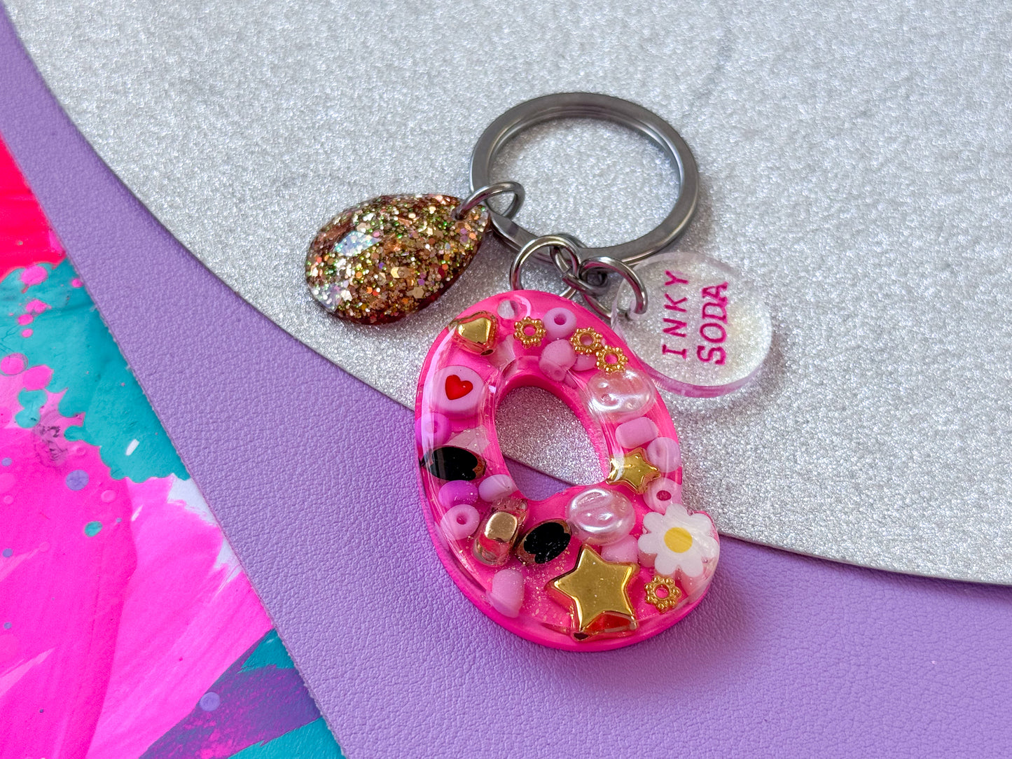 Letter “Q” Keychain