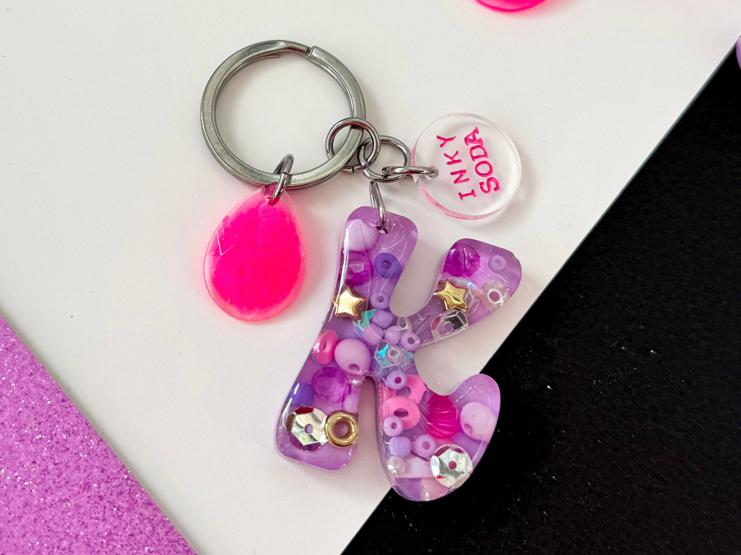 Letter “K” Keychain
