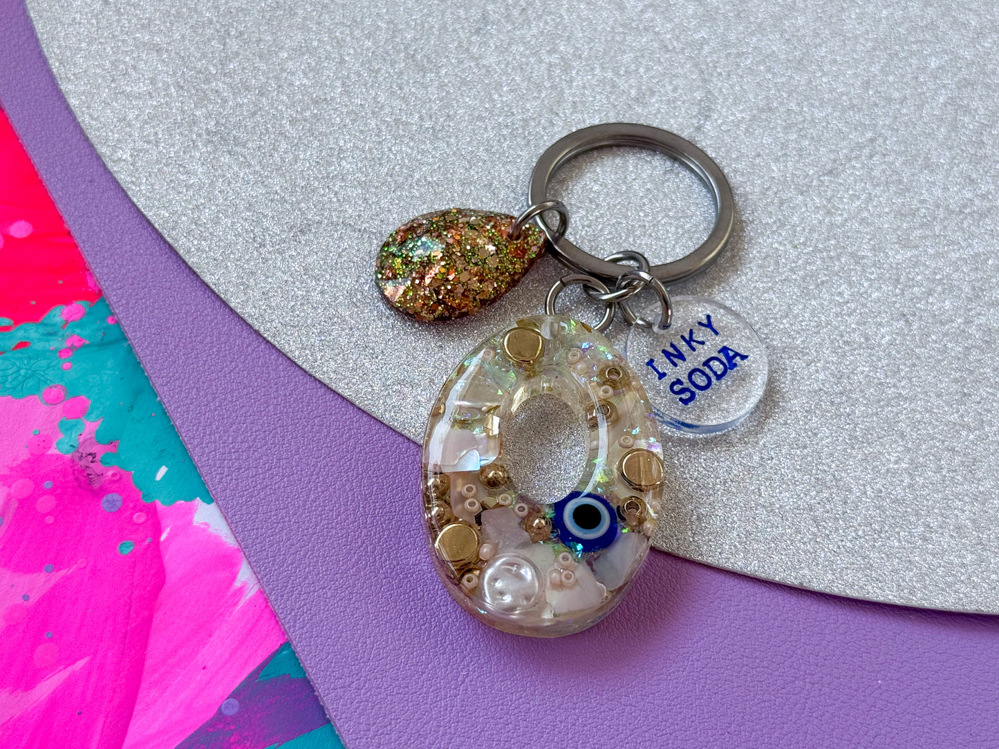 Letter “O” Keychain