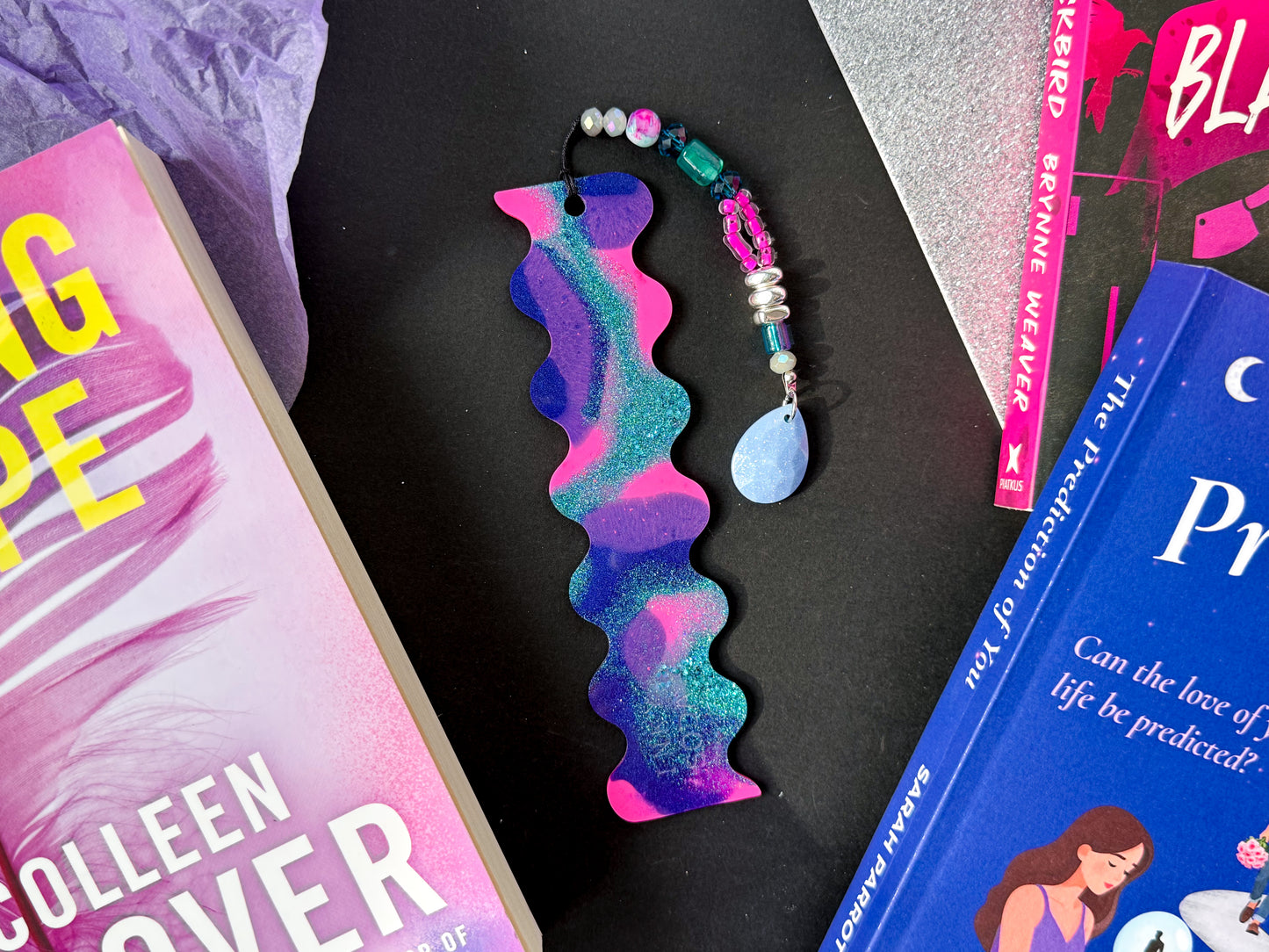 Ripple Bookmark - Indigo Haze