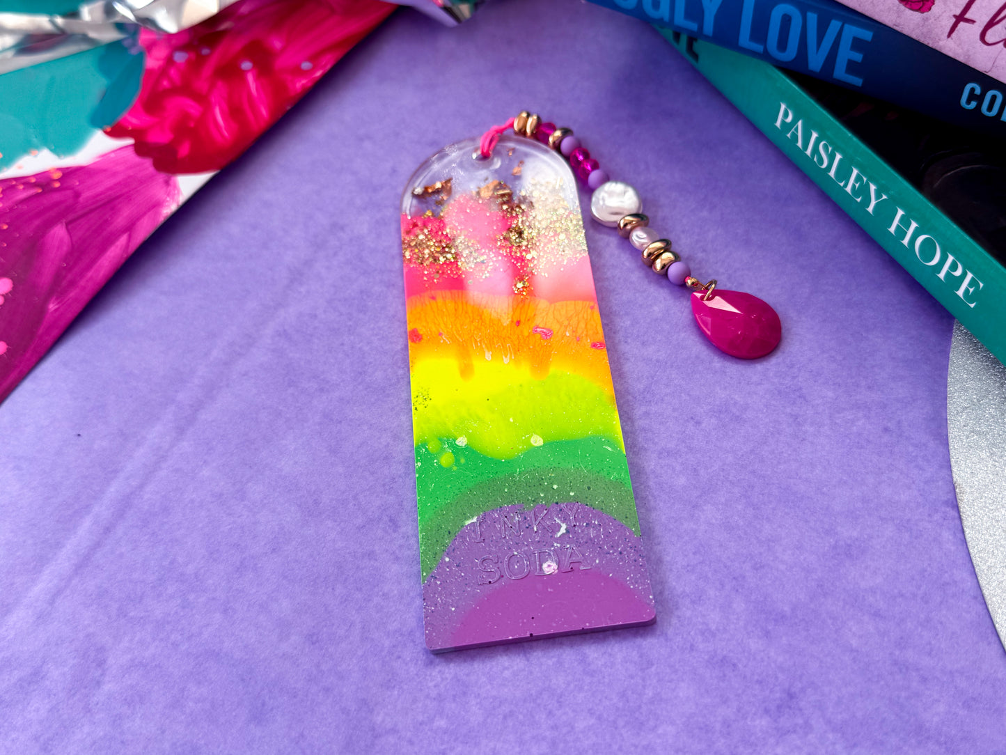 Arch Bookmark - Rainbow Melt