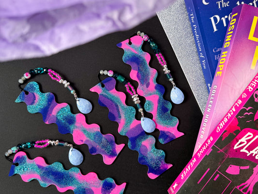 Ripple Bookmark - Indigo Haze