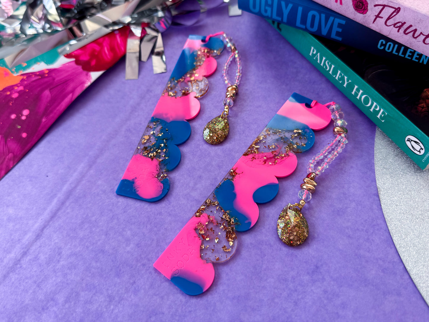 Petal Edge Bookmark - Cosmic Candy