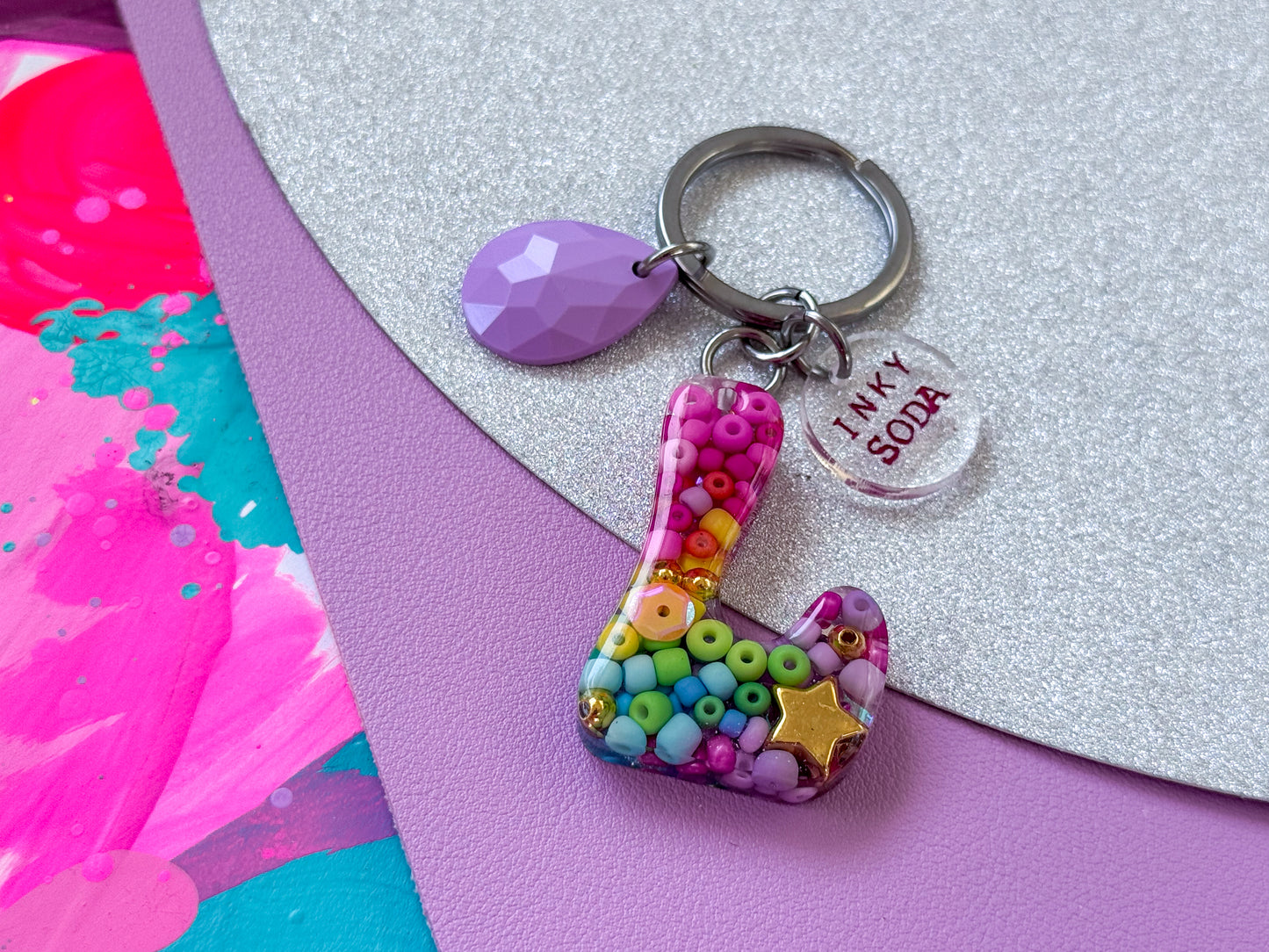 Letter “L” Keychain