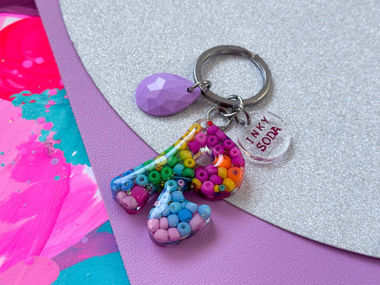 Letter “R” Keychain