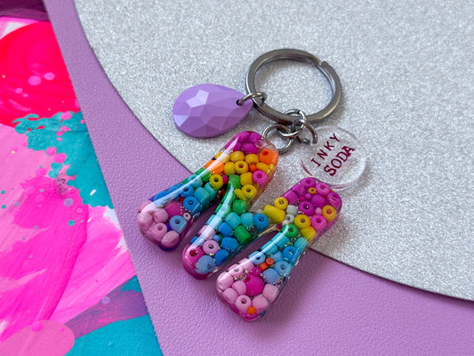 Letter “M” Keychain