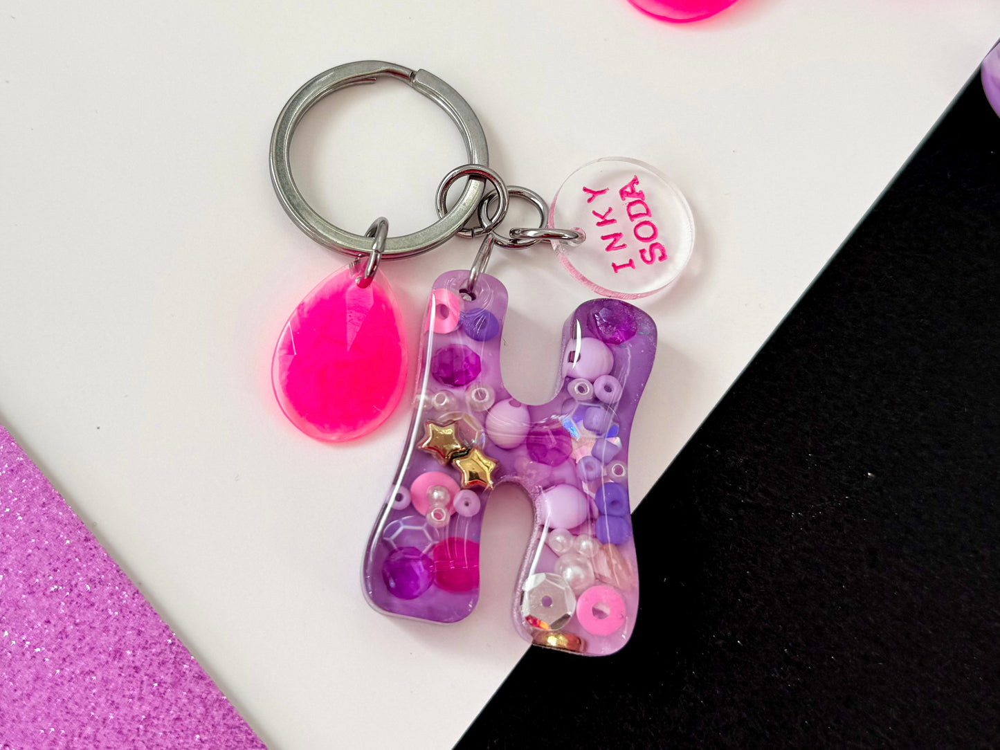 Letter “H” Keychain