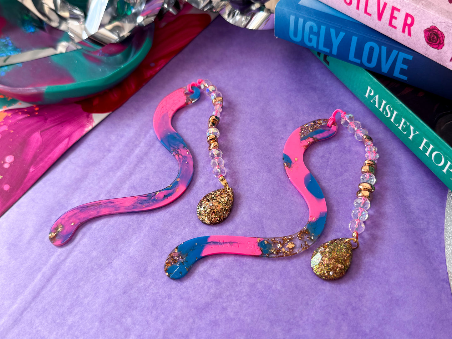 Wispy Bookmark - Cosmic Candy
