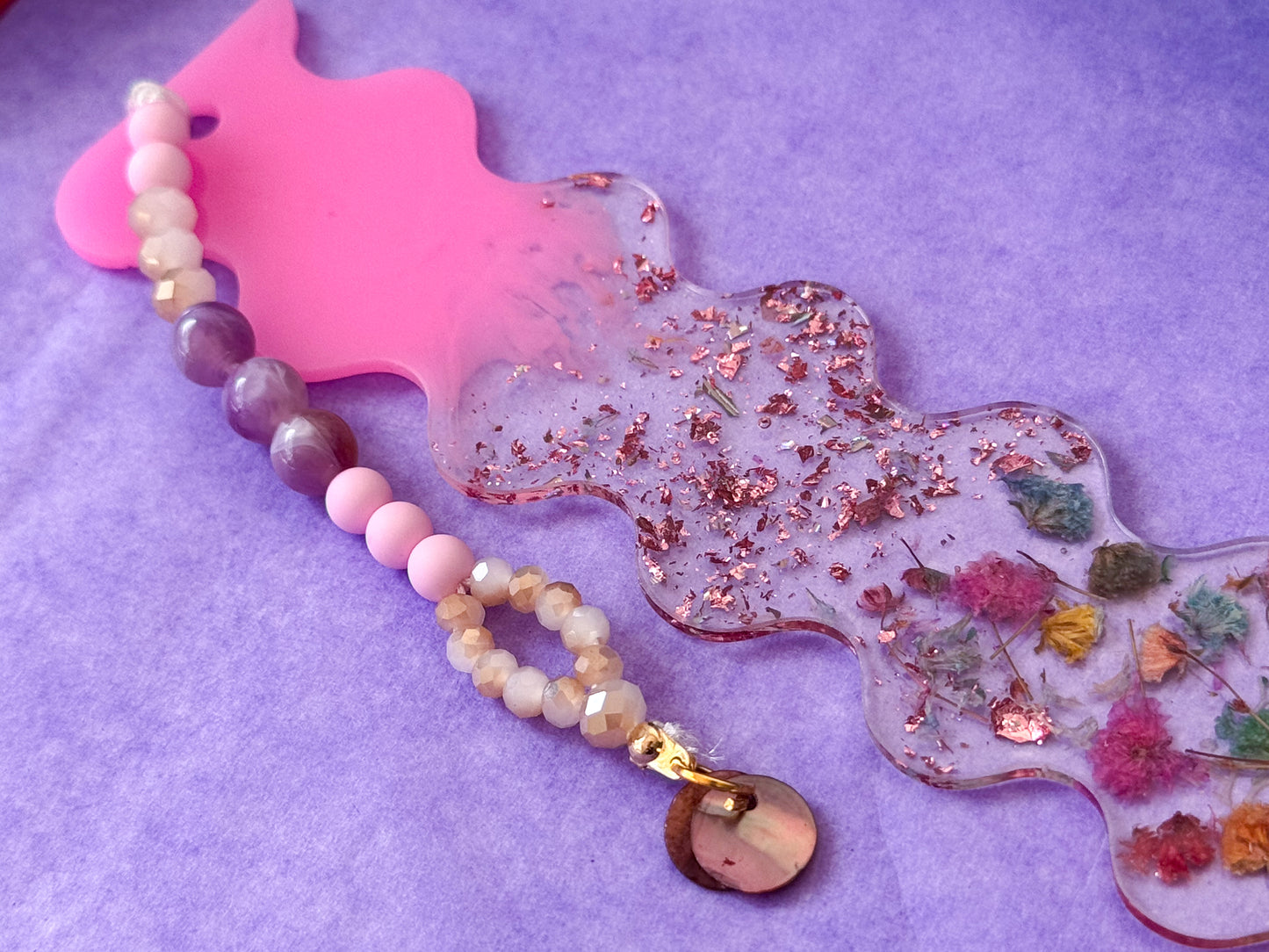 Ripple Bookmark - Blush Botanica
