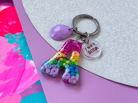 Letter “A” Keychain