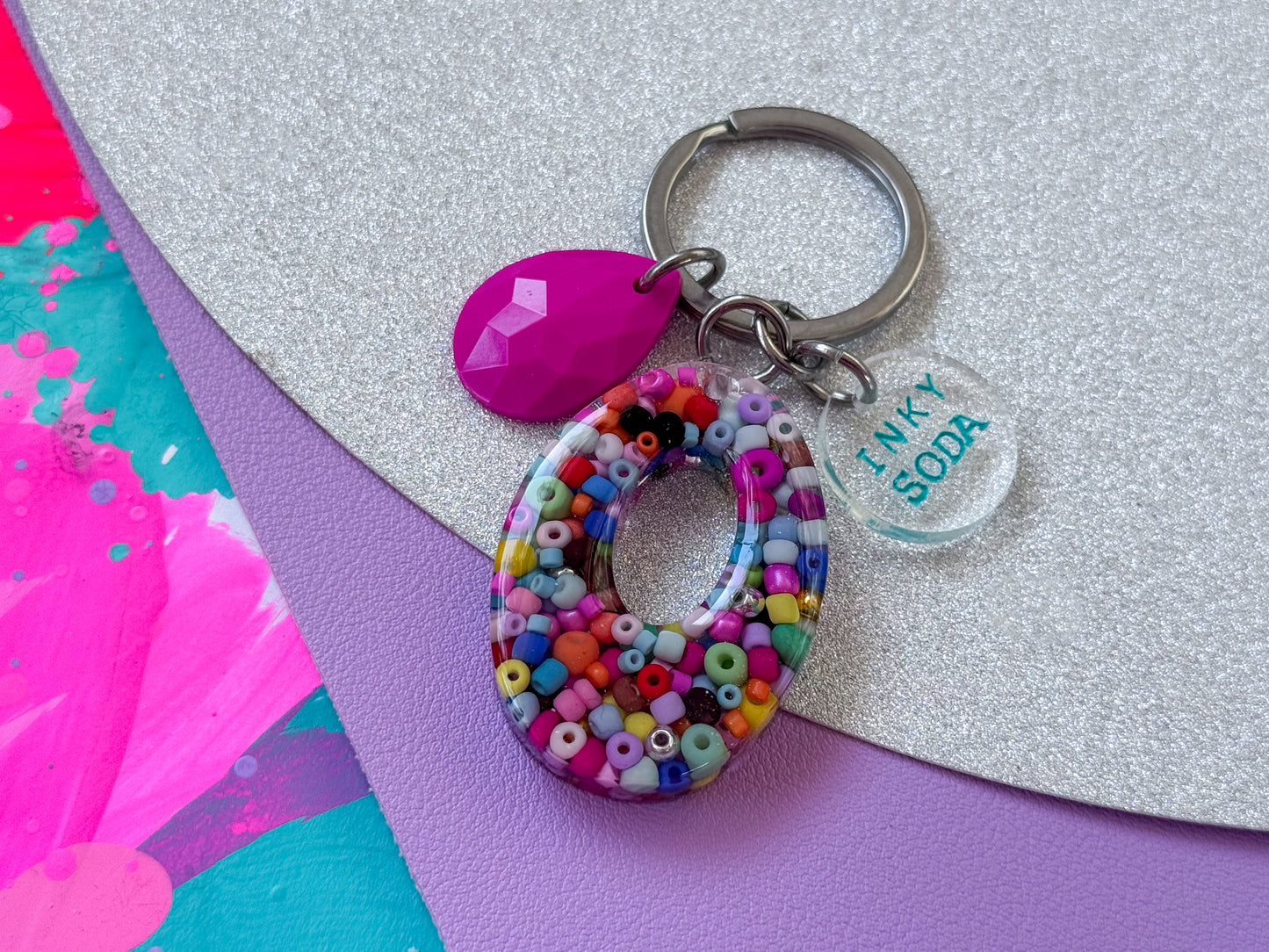 Letter “O” Keychain