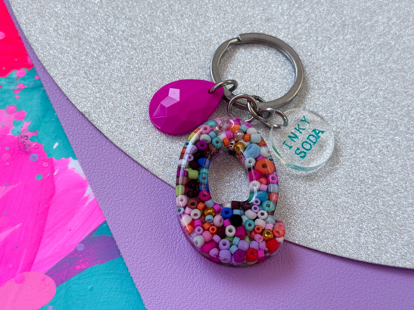 Letter “Q” Keychain