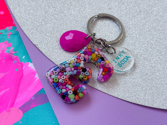 Letter “E” Keychain