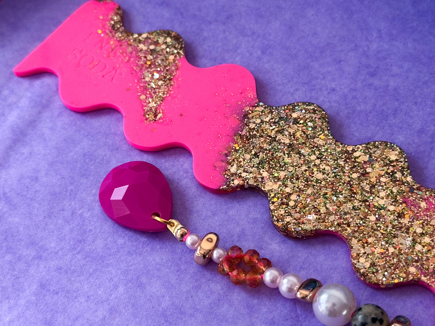 Ripple Bookmark - Glitter Doll