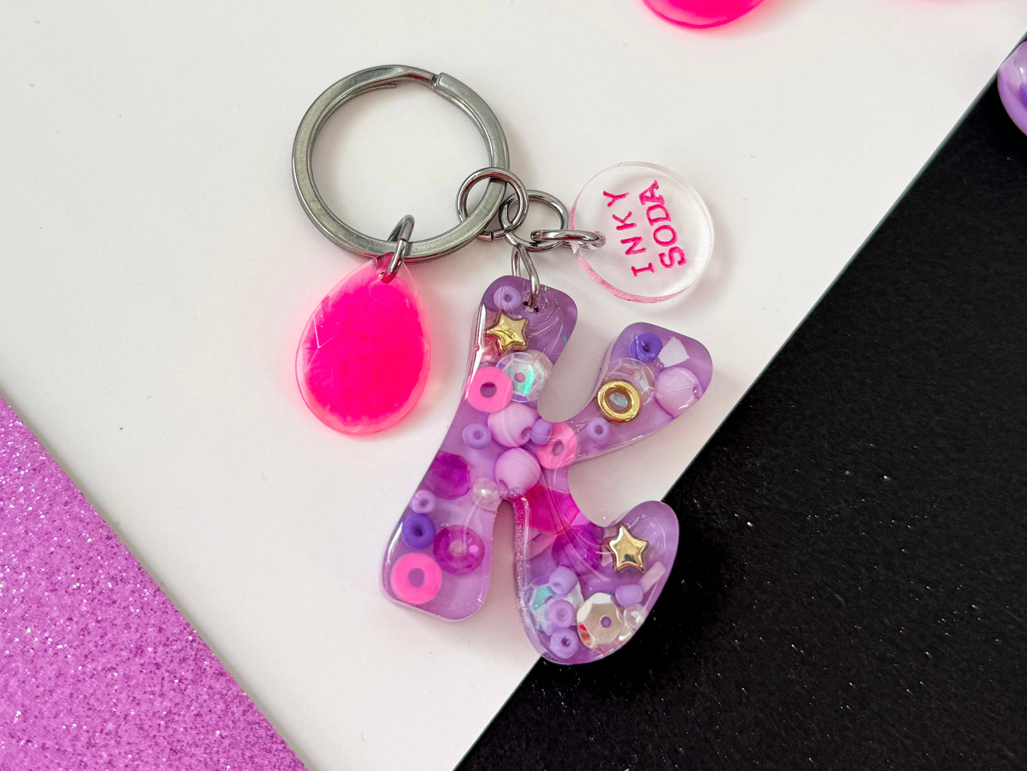Letter “K” Keychain